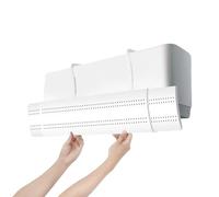 Lot de 3 couvercles d'aération réglables pour climatiseur | Déflecteur d'air pour climatiseur pour salon, chambre, lieu de travail, enfants, personnes âgées, meubles, camping-car