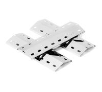 Lot de 3 couvercles de brûleur en acier inoxydable pour Enders Chicago 3, Enders Boston Pro 3K, 36,5 x 12 cm, pièces de rechange universelles pour Enders Boston 6 Kr Turbo, Tepro 3561, Barbecook