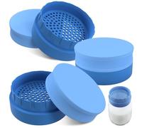 Lot de 3 couvercles pour pot de kéfir Mason pour faire du kéfir sans obstruction - pour grains de kéfir de lait et grains de kéfir d'eau - Kit de démarrage de kéfir pour fermentation domestique -