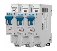 Lot De 3 Disjoncteurs Auto 20a Plg, Ph+n, Borne à Ressort, 4,5ka (en 60898) Courbe C - Eaton