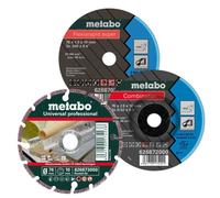 Lot de 3 disques pour meuleuse STARTERSET Ø 76 MM - METABO 626879000