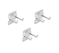 Lot de 3 doubles crochets NEO TOOLS 84-096 pour servante (SYSTÈME CUSTOM PRO)