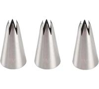 Lot de 3 douilles de 1 m pour décoration de gâteaux, douilles de glaçage et de décoration de gâteaux, pour décoration de gâteaux, cupcakes, pâtisseries, outils de décoration