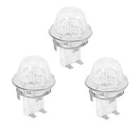 Lot de 3 douilles E14 pour four et four 15 W/25 W Culot d'éclairage E14 500 degrés