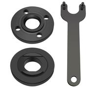 Lot de 3 écrous de meuleuse d'angle pour meuleuse d'angle, écrou de verrouillage en métal à bride 5/8-11, pièces de rechange, compatibles avec Makita Metabo Dewalt Ryobi Decker 193465-4, pièces de