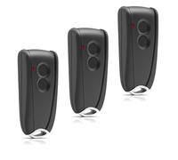 Lot de 3 émetteurs manuels de rechange pour EcoStar RSC2 433, télécommande d'ouverture de porte de garage 433,92 MHz, 4 canaux, compatibles avec EcoStar Liftronic 500/700/800, Portronic D2500