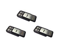 Lot de 3 émetteurs manuels Sommer Slider+ Slider S10305 TX40-868-4 - Télécommande pour porte de garage - 868,8 MHz - 868,95 MHz - Base+ Pro+
