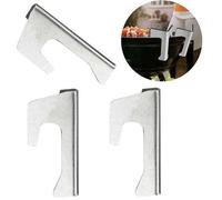 Lot de 3 entretoises universelles en acier inoxydable pour barbecue
