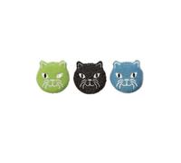 Lot de 3 éponges Chat