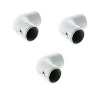 Lot de 3 équerres IRL Ø20mm - Gris - Zenitech