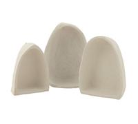Lot de 3 Étagères Murales ""Bali Bliss"" 45cm Blanc
