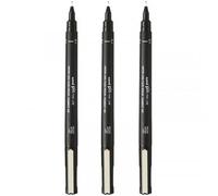 Uni-Ball Lot de 3 feutres de dessin uni pin - 0.1mm - Noir