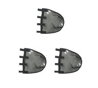 Lot de 3 filets de protection pour le nez et la bouche des mouches - En maille - Anti-insectes - Taille L