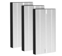 Lot de 3 filtres de rechange HEPA F1 compatibles avec les purificateurs d'air 3M Filtrete FAP-C01-F1, FAP-T02-F1, FAP-C01BA-G1, FAP-T02WA-G1, FAP-ST02W et FAP-ST02N
