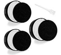 Lot de 3 filtres de rechange LV-H132 compatibles avec le purificateur d'air LEVOIT LV-H132 LV-H132-RF, H13 True HEPA, filtre à charbon actif, pièce de rechange LV-H132-RF