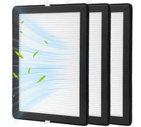 Lot de 3 filtres HEPA compatibles avec MeacoDry Arete One 10L et 12L déshumidificateur et purificateur d'air 2 en 1 H13 HEPA