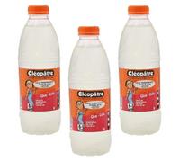 Lot de 3 Flacons de Recharge 1 Litre de Colle synthétique transparente