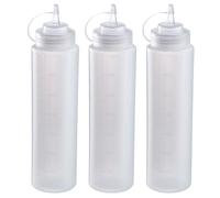 Lot de 3 flacons souple compressibles, 700 ml - Westmark