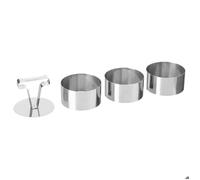 Lot de 3 formes rondes/carrées
