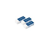 Lot De 3 Gommes Blanches - Sans Phtalate Ni Latex - Staedtler - Mars Plastic