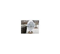 Lot de 3 housse d'hivernage 30 g/m² - H 75 x Ø 48 cm - Blanc