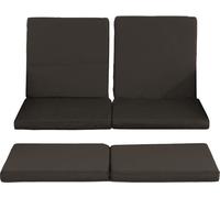 lot de 3 housses de coussin pour le canapé Ancona | Anthracite