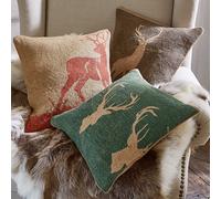 Lot de 3 housses de coussins Shrewton multicolore H/L env. 40/40 cm