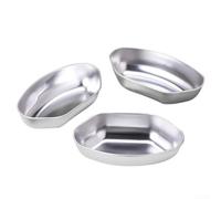 Lot de 3 inserts vapeur en acier inoxydable en forme d'éventail - Pour cuiseur à riz et casseroles - Cuiseur vapeur inoxydable sans mélange aromatique (3 pièces)