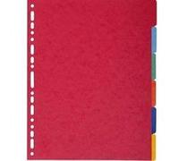 Lot de 3 Jeux d’intercalaires 6 positions maxi format pour pochettes, en carte lustrée 5/10e G