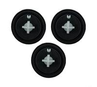 Lot de 3 joints à membrane pour vanne d'admission Siamp 95 95L 99T 99B 99, diamètre extérieur 28 mm, joint de soupape d'entrée d'eau en caoutchouc noir pour réparation de réservoir de toilettes