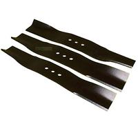 Lot de 3 lames de 38 cm compatibles avec Tondeuse à gazon COUNTAX, Westwood, IBS 16869200, 16869100