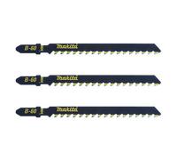 Lot de 3 Lames de scie sauteuse MAKITA B-06890 pour epoxy, plaque de plâtre, fibrociment et MDF