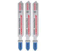 Lot de 3 lames pour scie sauteuse carbure 83mm Expert Bosch