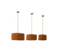 Paris prix Suspension Moonj lot de 3 - Rouille