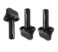 Lot de 3 leviers d'étranglement de rechange pour pulvérisateur StihlSR450 | Commande d'étranglement durable pour carburateur, parfaitement adaptée à l'arbre d'étranglement, favorise un fonctionnement