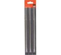 Lot de 3 limes rondes pour chaîne de tronçonneuse BAHCO - Diamètre: 5.2 mm - Pas de la chaine: 3/8''