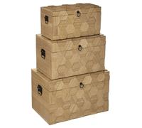 Set aus 3 koffern "arty" l47 53 60cm - Atmosphera créateur d'intérieur