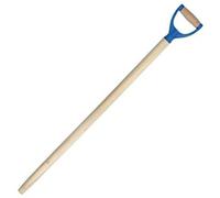 Lot de 3 manches de fourche, bêche, bêche, manche en bois, poignée en D, plastique Ø 38 mm, 100 cm