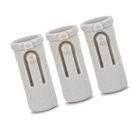 Lot de 3 manchons de fixation blancs pour modèles FR130T FS55 | Manchon de réparation pour débroussailleuse, diamètre intérieur exact 3/10,2 cm