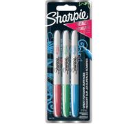 Lot De 3 Marqueurs Métallisés Permanent - Pointe Fine - Sharpie