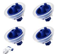 Lot de 3 membranes d'étanchéité pour vanne de remplissage Geberit Impuls | Membrane de soupape de remplissage pour vanne de remplissage Geberit type 380/360, soupapes de remplissage de toilettes de