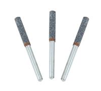 Lot de 3 meules d'affutage chaine tronçonneuse,Lime pour Chaine de Tronconneuse,3pcs Meules d'Affutage et Aiguisage Chaine Tronçonneuse 4mm 5/32 ", meules d'affutage chaine tronçonneuse 4 mm