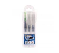 Lot De 3 Mini Pinceaux À Réservoir Rond Raphaël Assortiment De Pointes