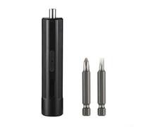 Lot de 3 mini tournevis électriques rechargeables pour outil électrique avec couple réglable de 0,15 à 0,6 Nm, double perceuse et fonction d'entraînement pour bricolage domestique, construction
