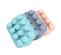 Lot de 3 moules à canele en silicone, 12 cavités antiadhésives en silicone pour cupcakes, mini moules à pâtisserie, moule à gelée pour muffins à pain, cupcakes, gelées, bonbons