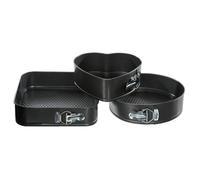 5five Lot de 3 moules démontables J135276 métal 26 cm assortis
