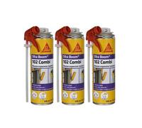 Lot de 3 mousses polyuréthanes expansives SIKA Sika Boom 102 Combi - 500ml