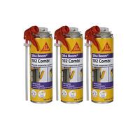 Lot de 3 mousses polyuréthanes expansives SIKA Sika Boom 102 Combi - 500ml