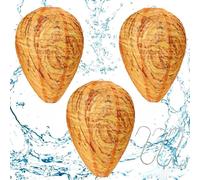 Lot de 3 nids de guêpes artificiels résistants aux intempéries, dissuasif les guêpes et les cornes