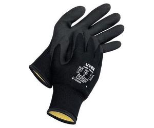 Lot de 3 paires de gants d'hiver à enduction unilite thermo - noir - taille 10 UVEX